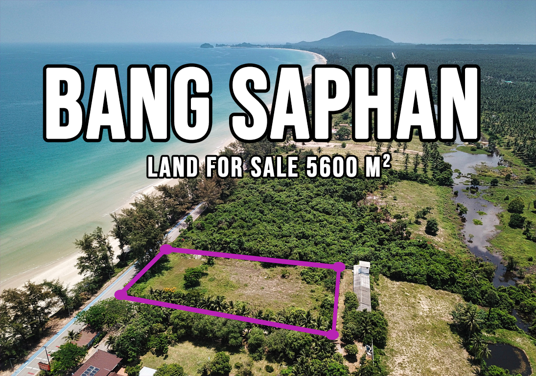 Vente&nbsp;Terrain&nbsp;BANG SAPHAN&nbsp;THAILANDE&nbsp;&nbsp;