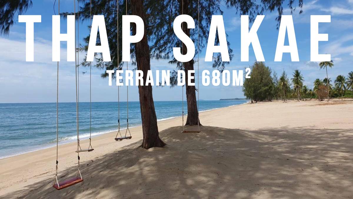 Vente&nbsp;Terrain&nbsp;THAP SAKAE&nbsp;THAILANDE&nbsp;&nbsp;