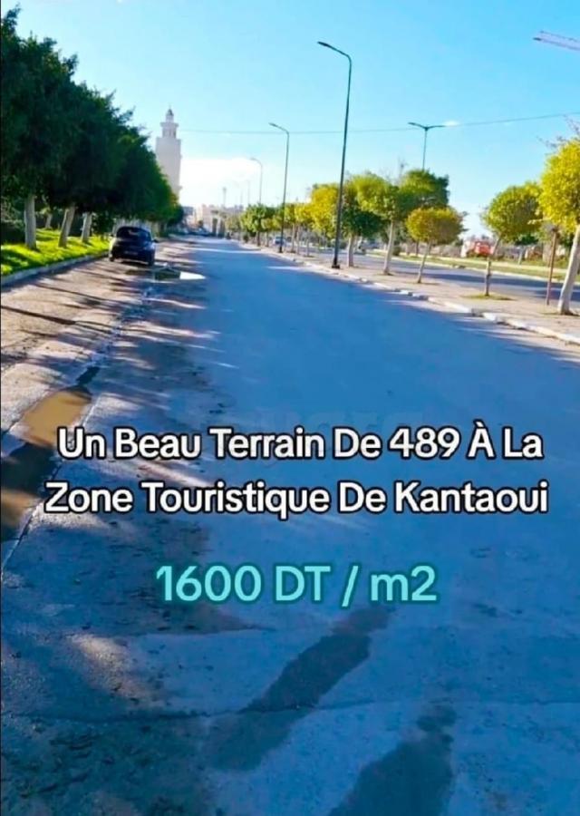 Vente&nbsp;Terrain&nbsp;EL KANTAOUI&nbsp;TUNISIE&nbsp;&nbsp;